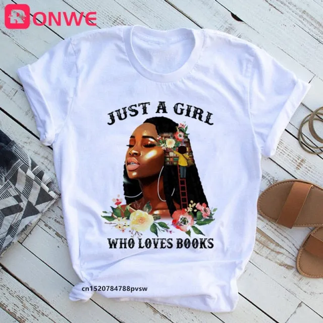 Black Girl Is Beautiful Magic Fashion Graphic T-shirts