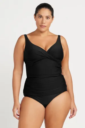 Black Hues Delacroix Multifit Cup Tankini Top