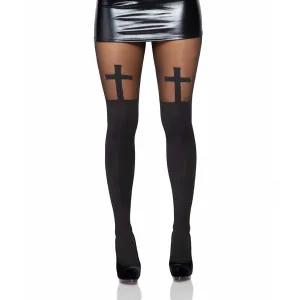Bless Me Cross Tights
