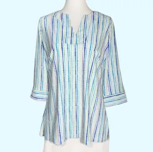 Boca Tunic Top in Candy Dots Blue