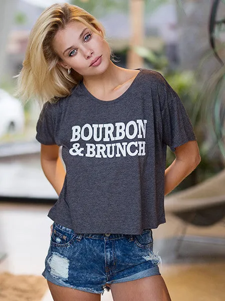 BOURBON & BRUNCH Nora Crop Top
