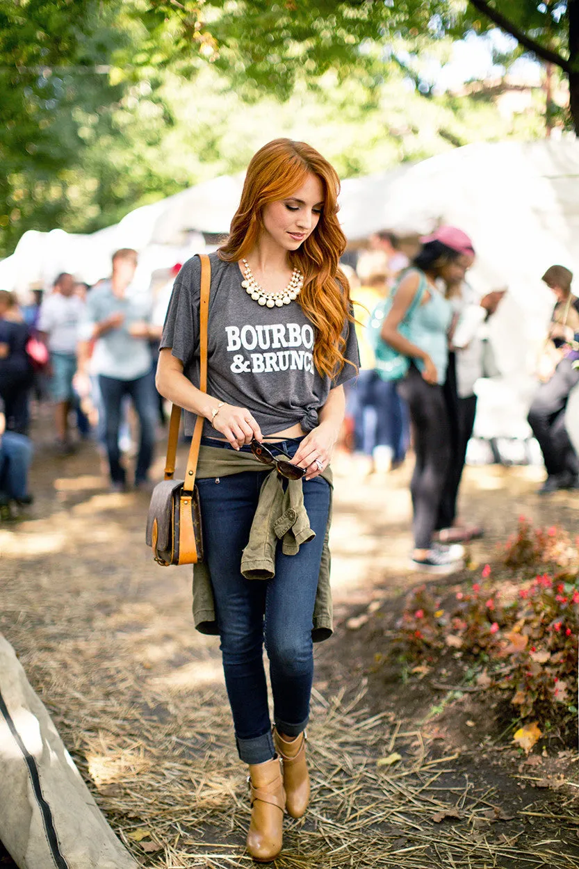 BOURBON & BRUNCH Nora Crop Top