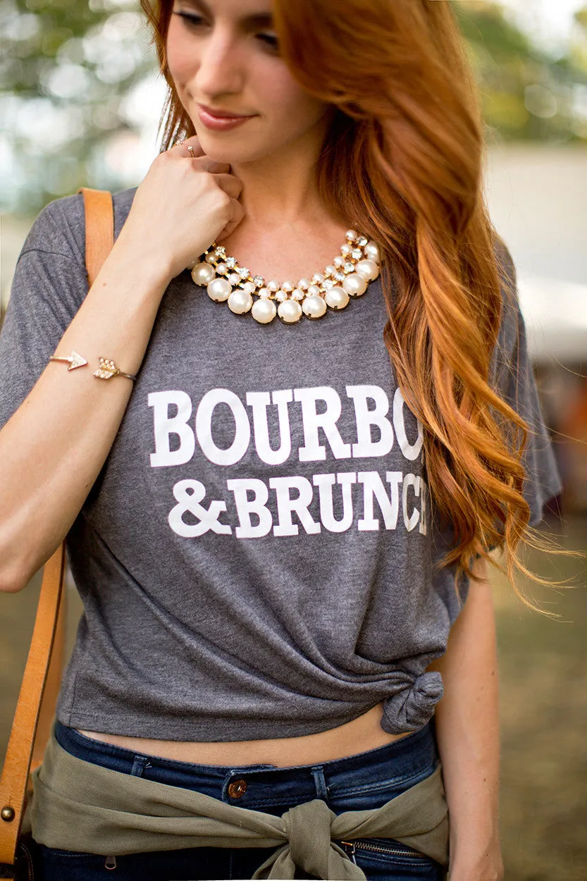 BOURBON & BRUNCH Nora Crop Top