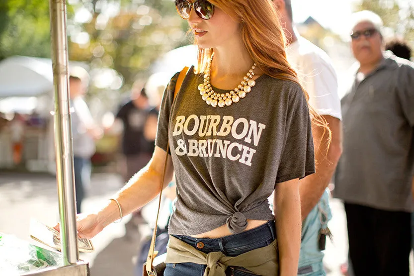 BOURBON & BRUNCH Nora Crop Top