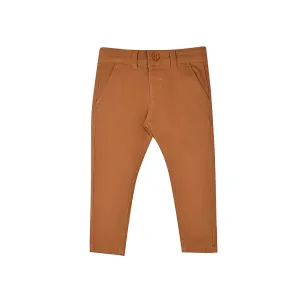 Boys Camel Color Chinos