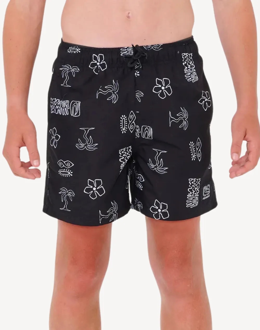 Boys Evolution Motif Swim Trunk
