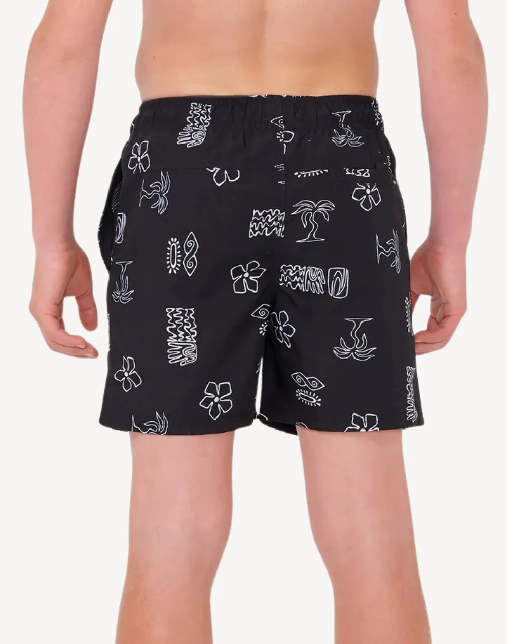 Boys Evolution Motif Swim Trunk