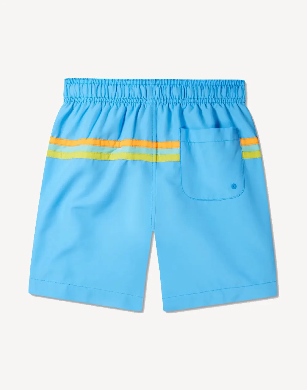 Boys Stripe 15" Swim Trunk