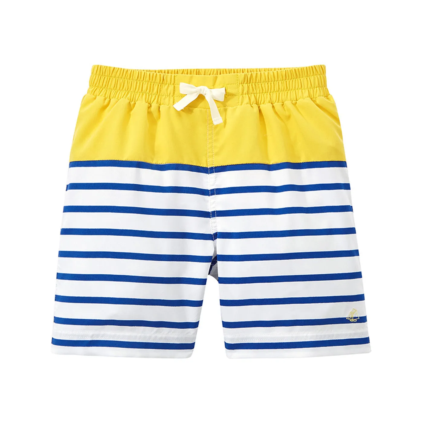 Boys Striped Swim Shorts