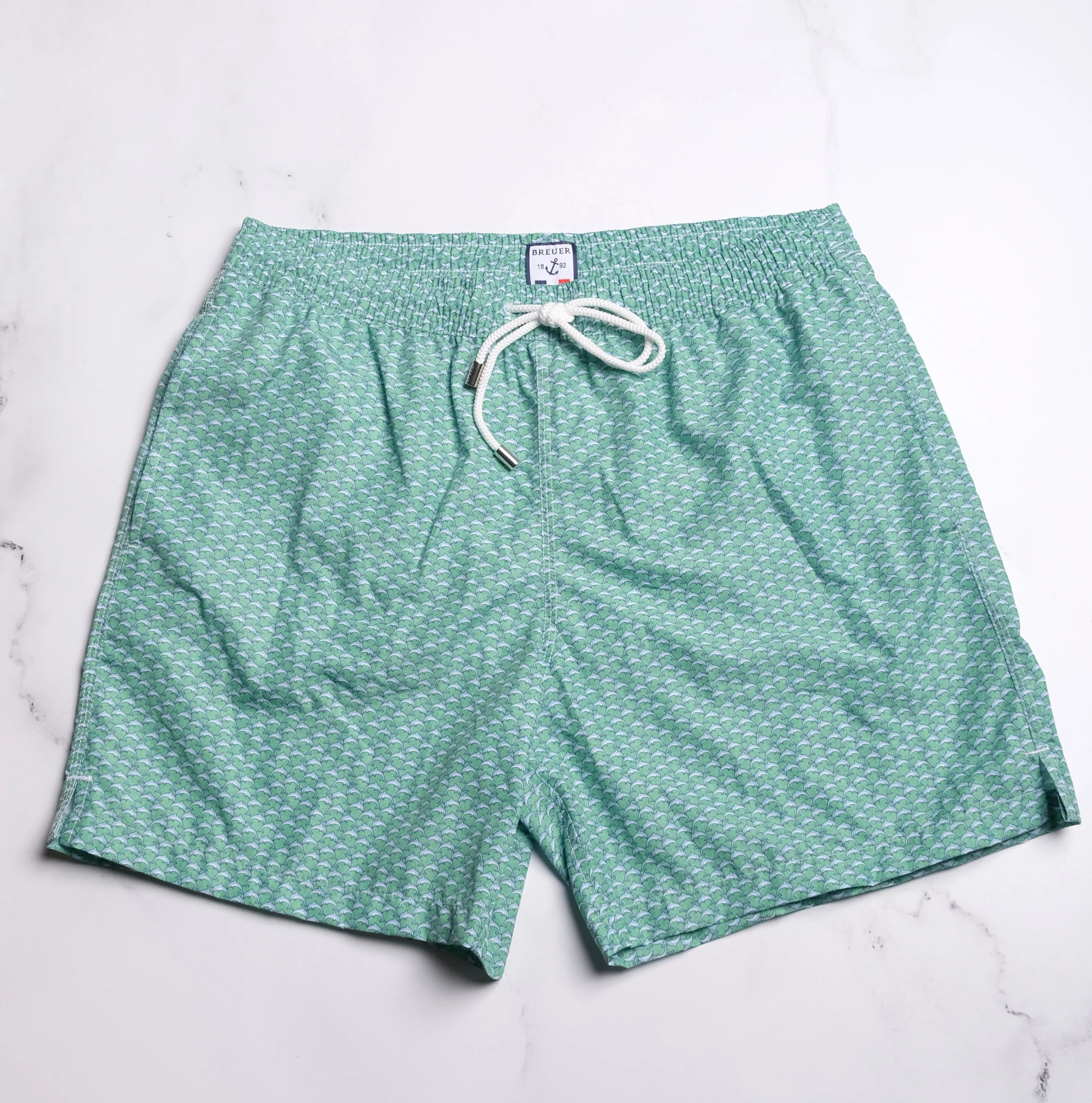 Breuer Dolphins Swim Trunk - Green