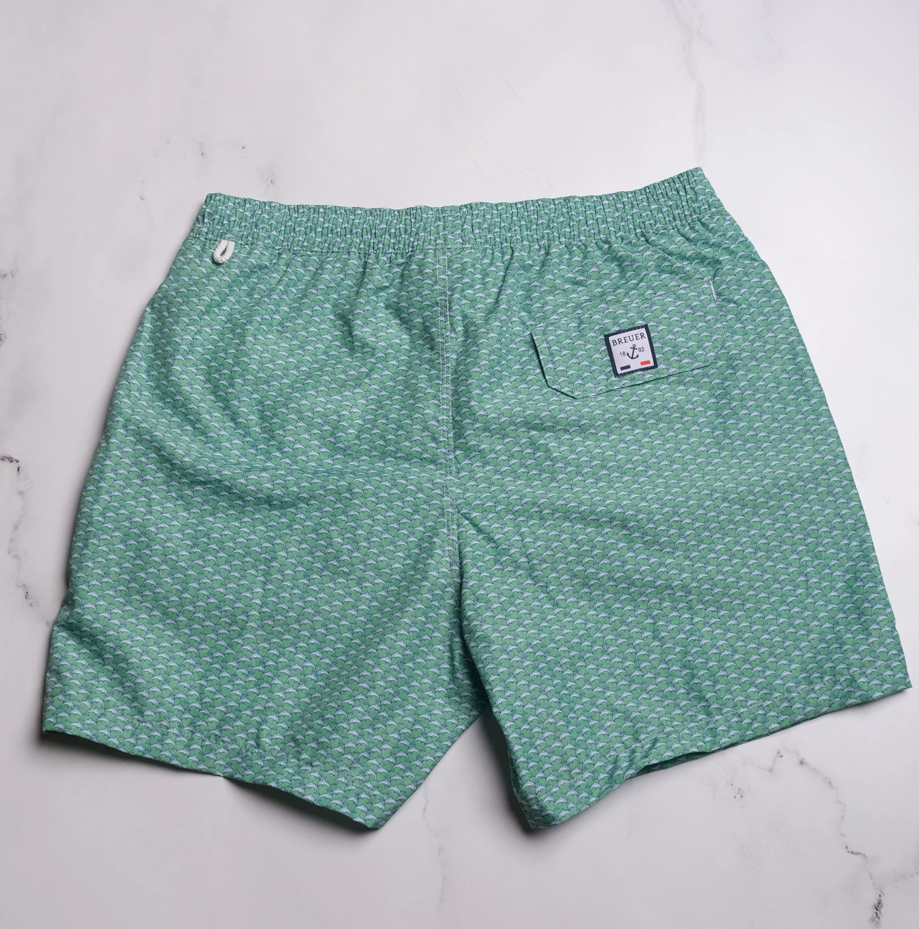 Breuer Dolphins Swim Trunk - Green