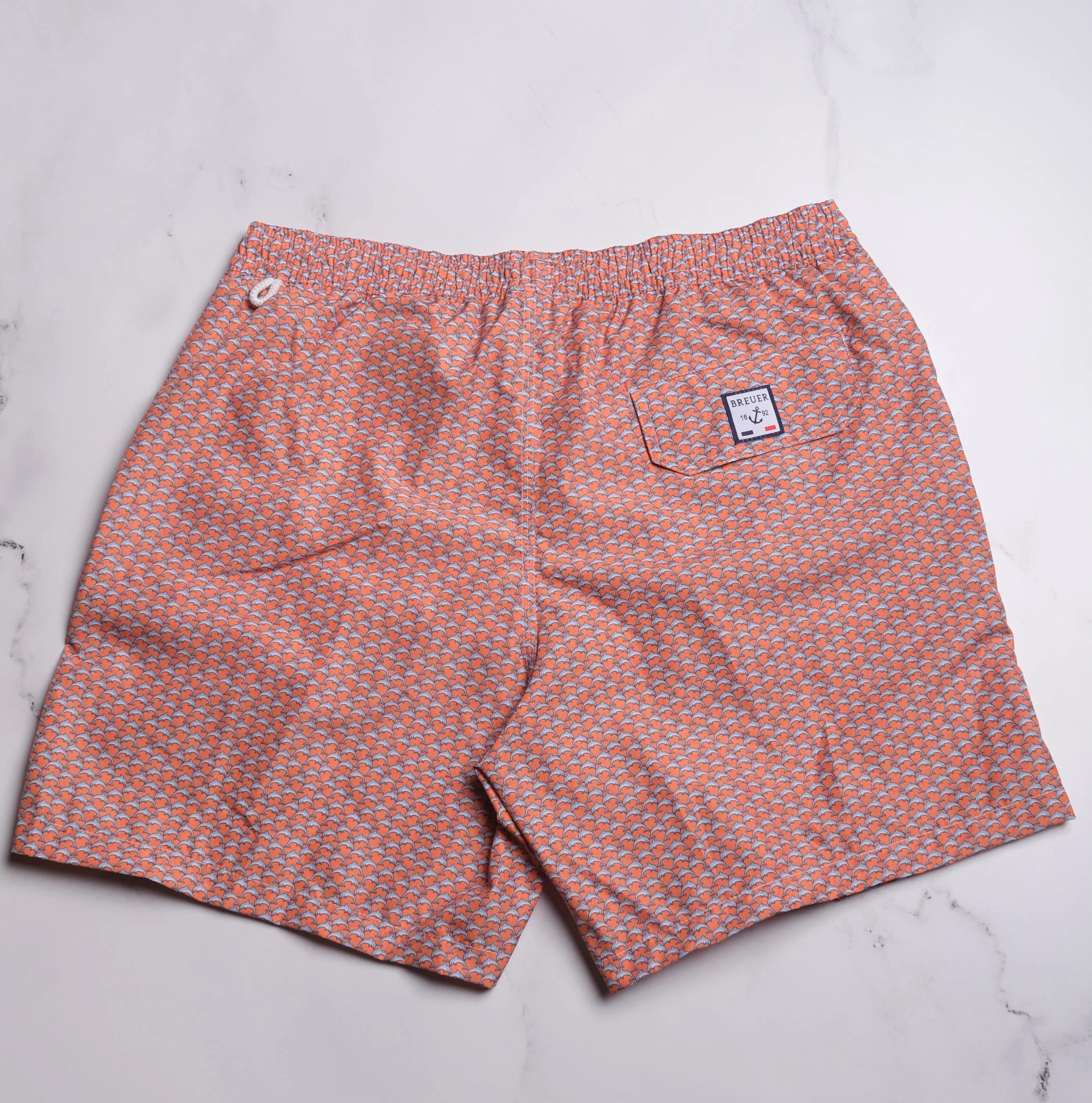 Breuer Dolphins Swim Trunk - Orange