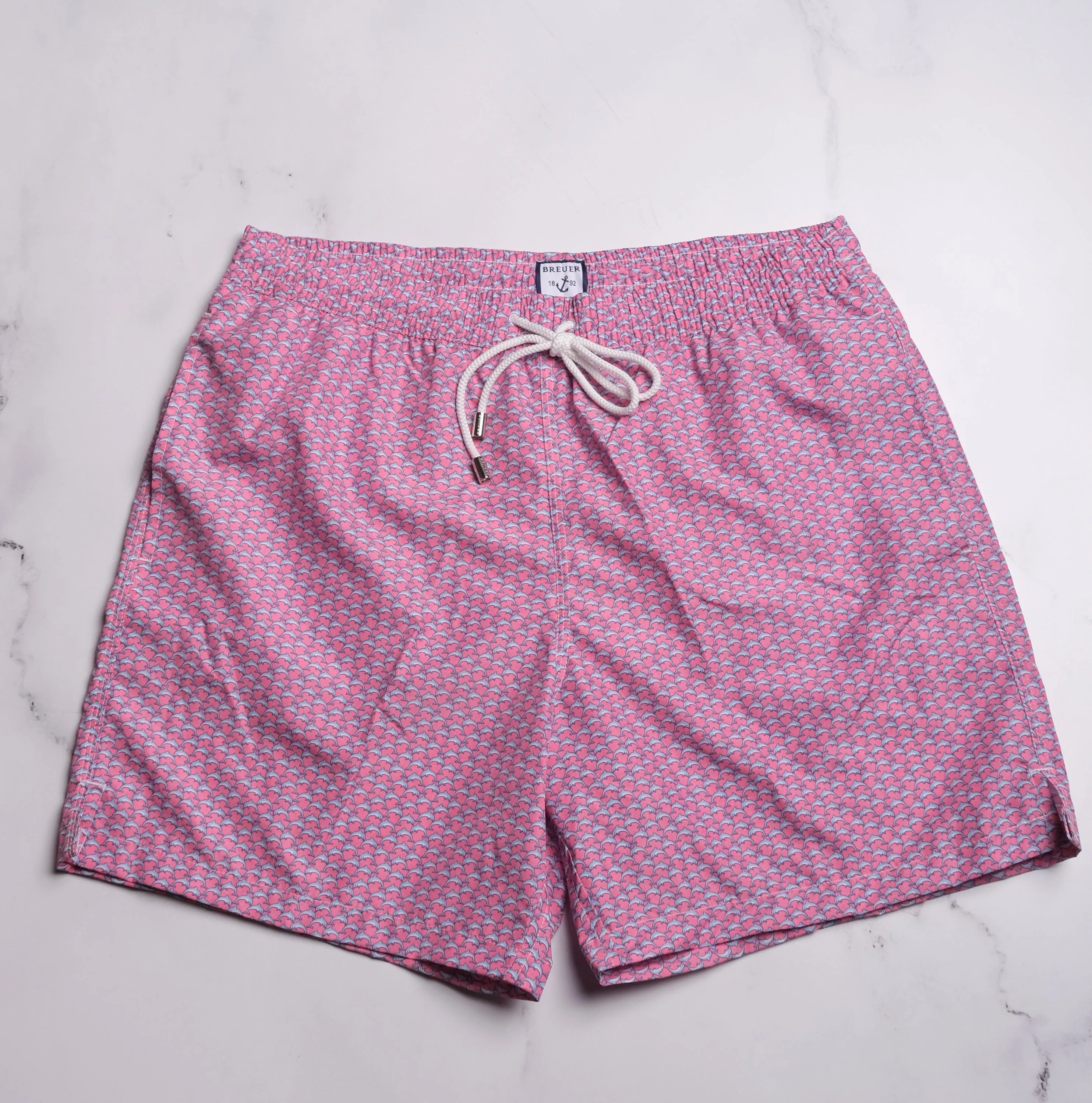 Breuer Dolphins Swim Trunk - Pink