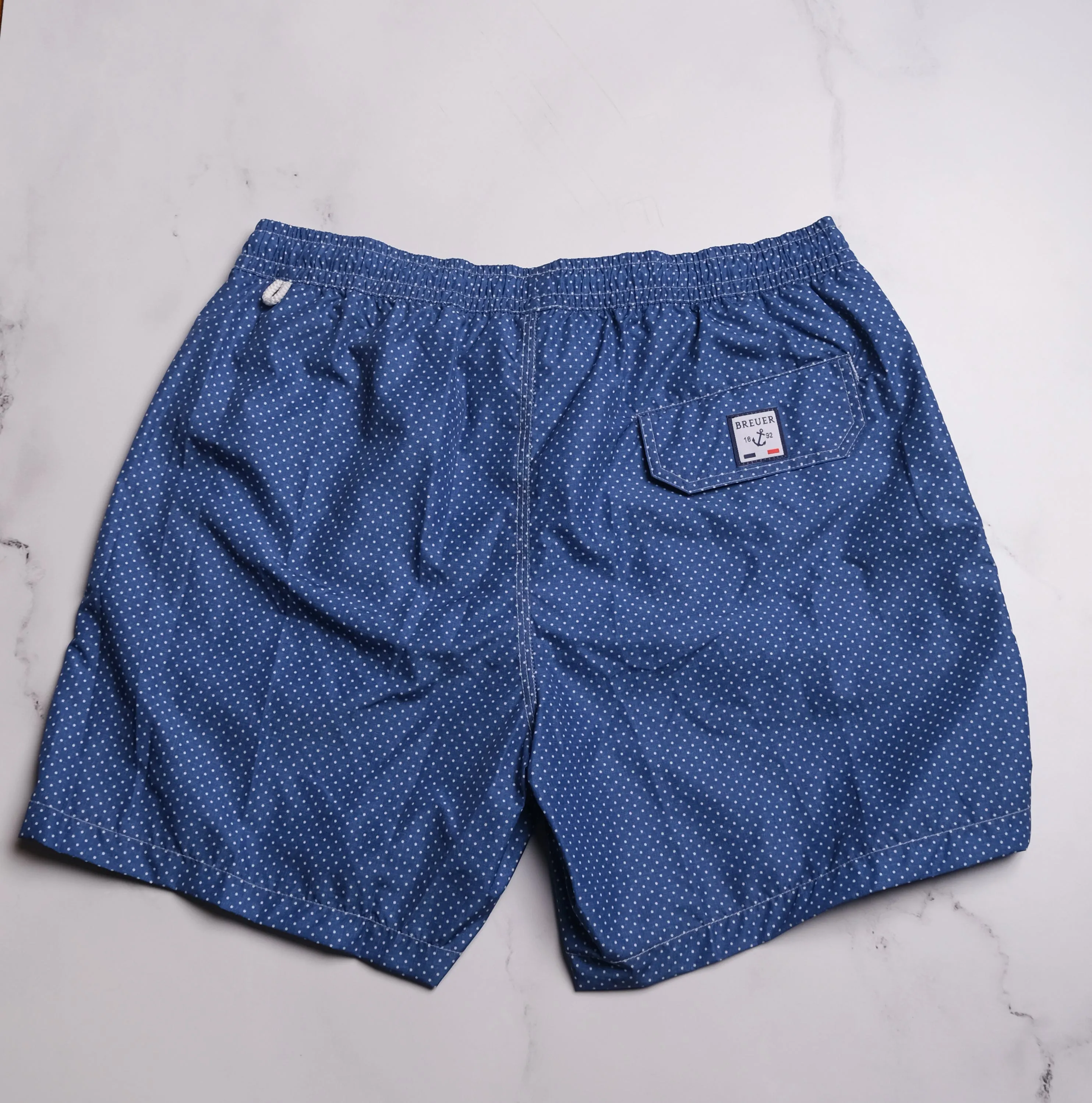 Breuer Dots Swim Trunk - Royal