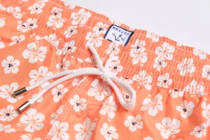 Breuer Floral Swim Trunk - Orange