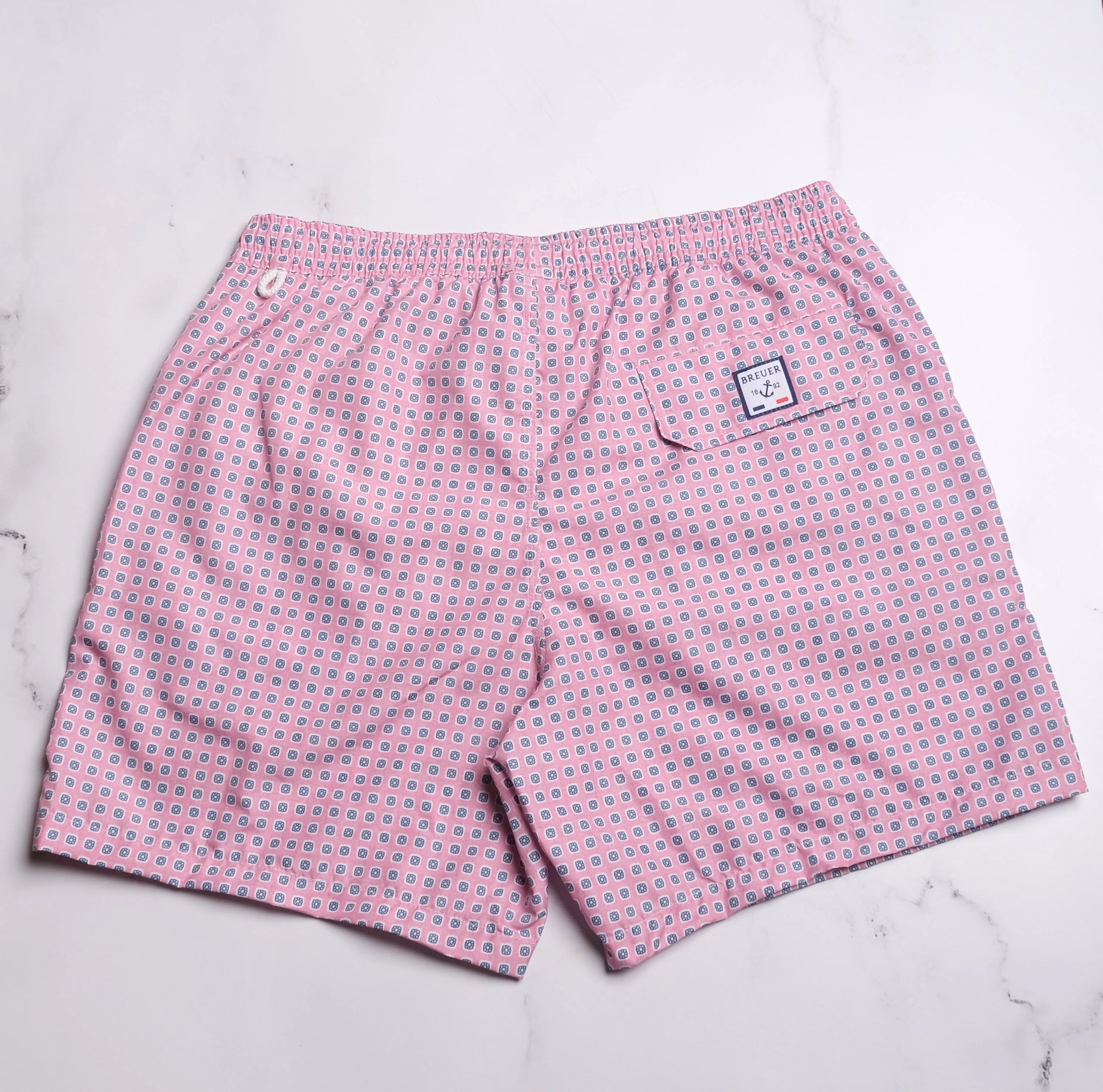 Breuer Foulard Swim Trunk - Pink