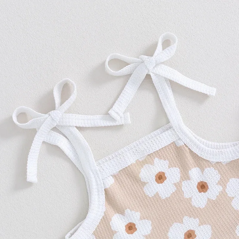 Brown Floral Set