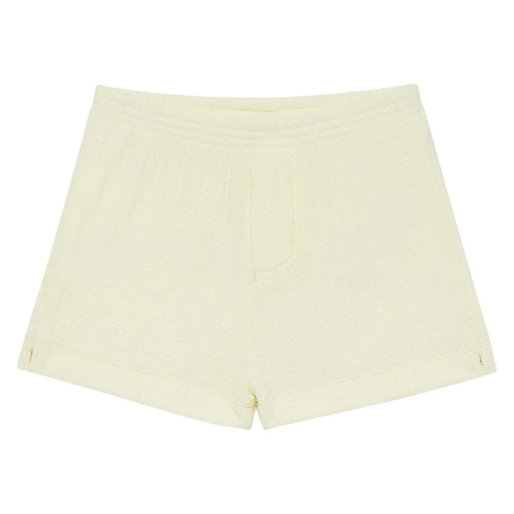 Buttercream Rib Mini Swim Trunk