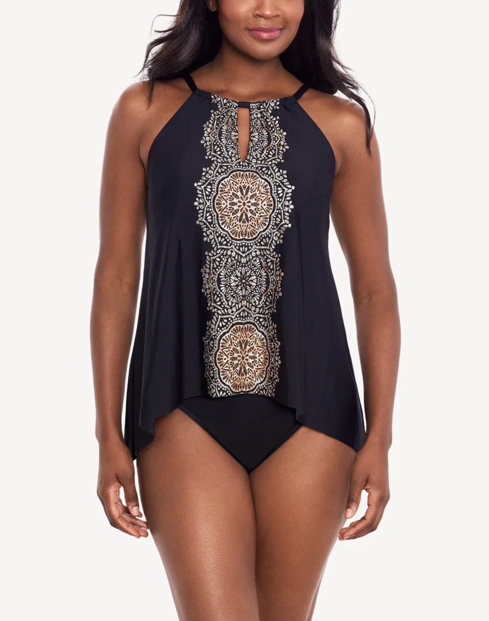 Cappadocia Peephole Tankini Top