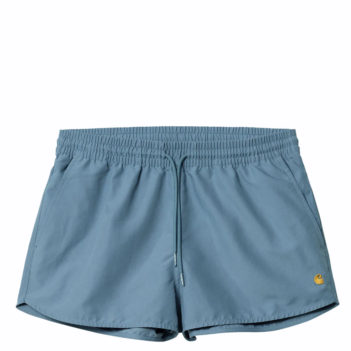 Carhartt WIP W' Chase Swim Trunks Icy Water / Gold
