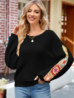 Casual Long Sleeve Knit