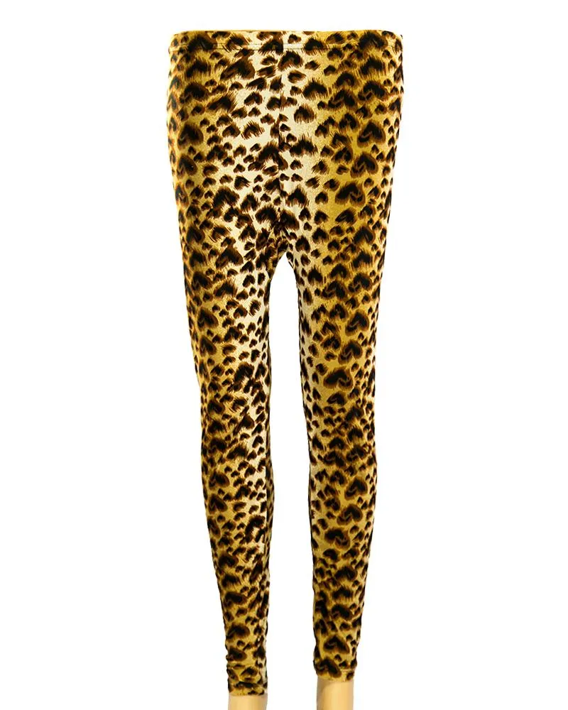 Cheetah Printed Tights - Jersey Pajama For Women - PP-006