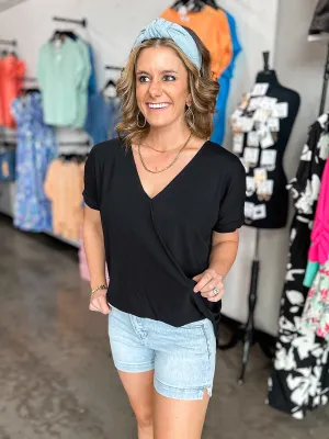 Cheryl Surplice Top