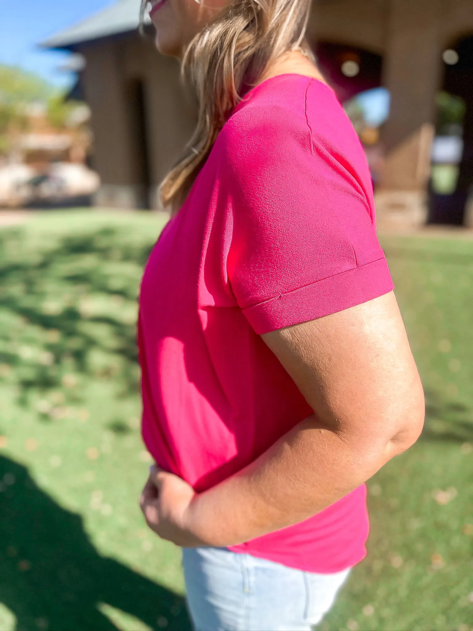 Cheryl Surplice Top