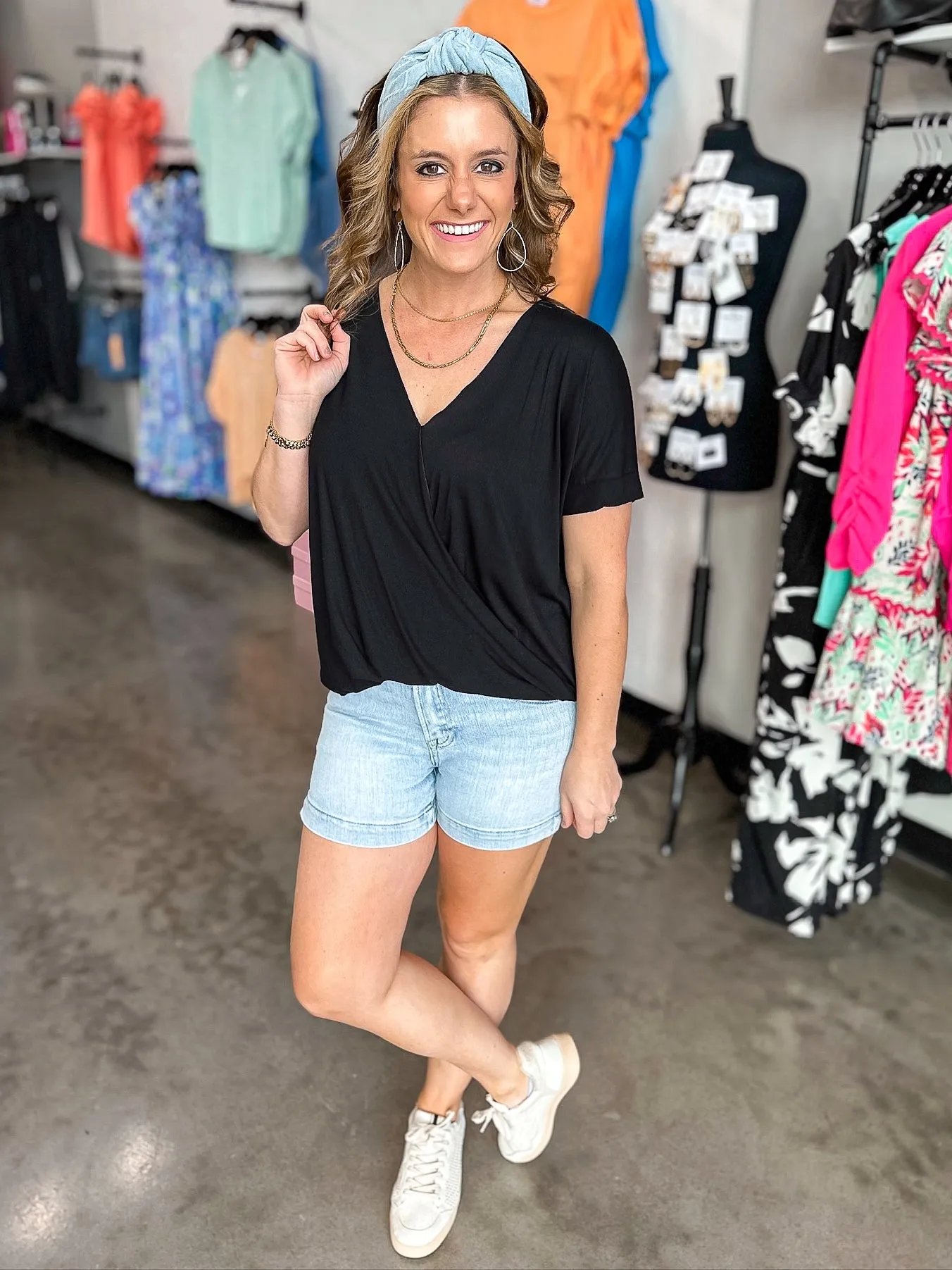 Cheryl Surplice Top