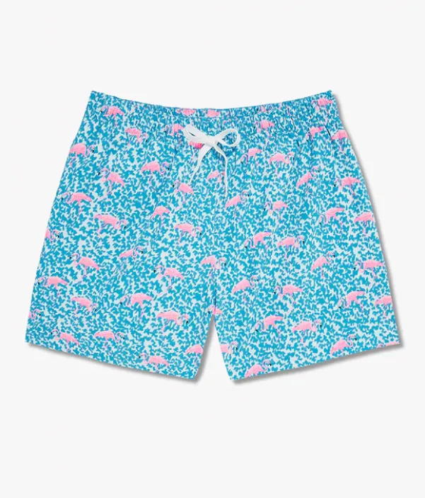 Chubbies The Domingos Are For Flamingos 5.5" - Classic Swim Trunk