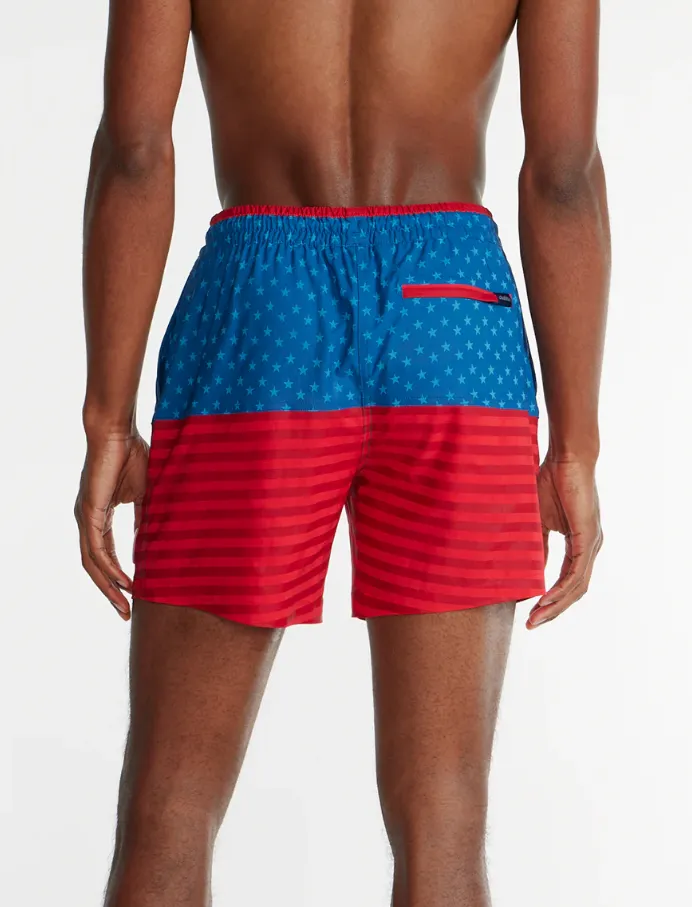 Chubbies The Liberties 5.5" Magic Print Classic Swim Trunk