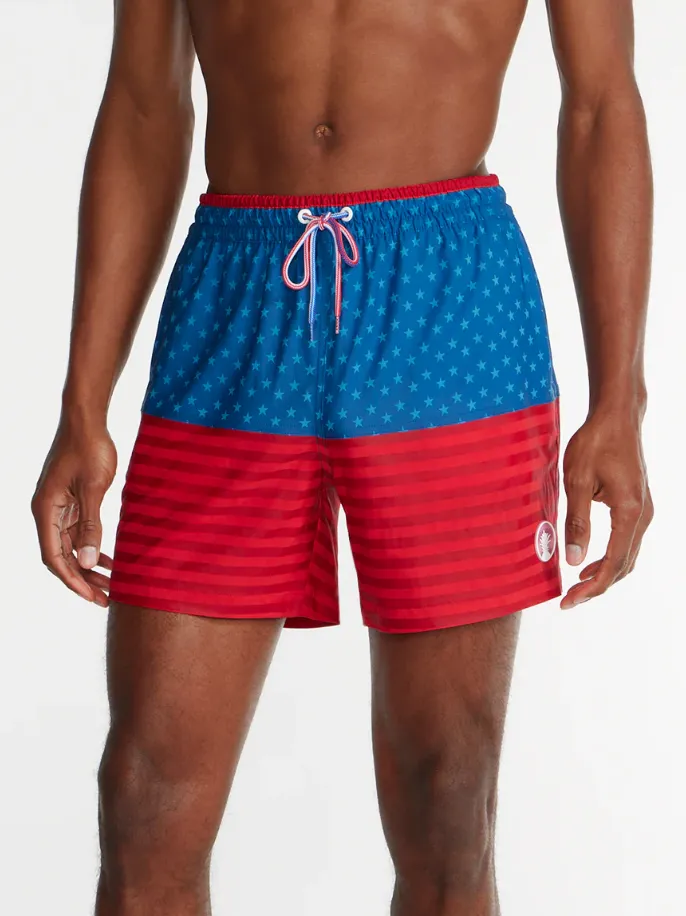 Chubbies The Liberties 5.5" Magic Print Classic Swim Trunk