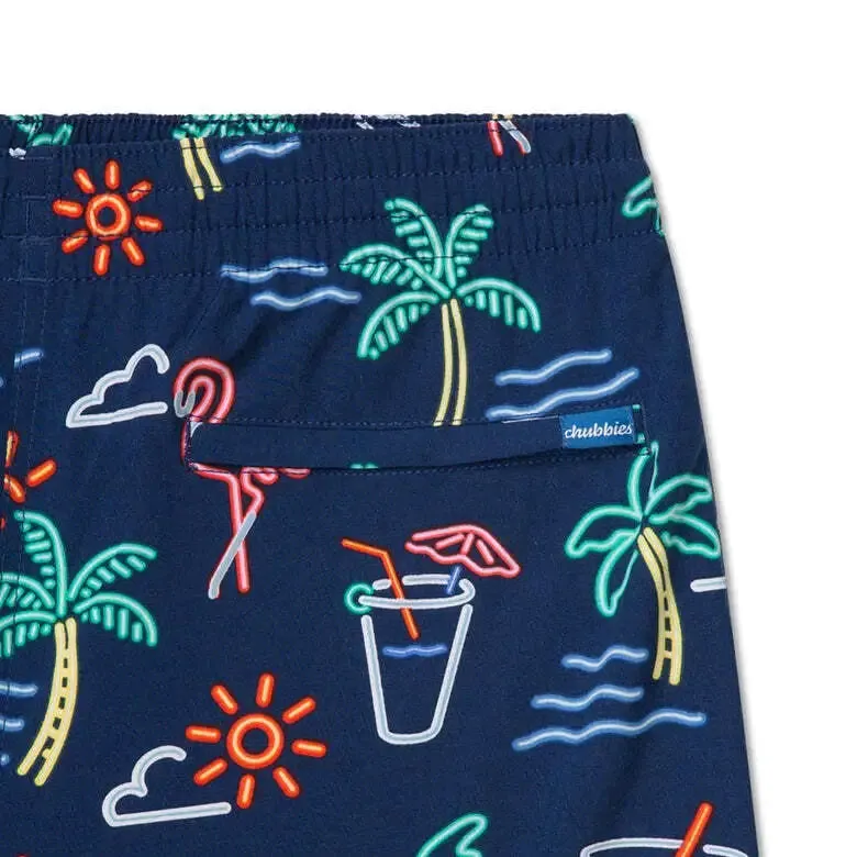 CHUBBIES THE NEON LIGHTS 7IN STRETCH SWIM TRUNK