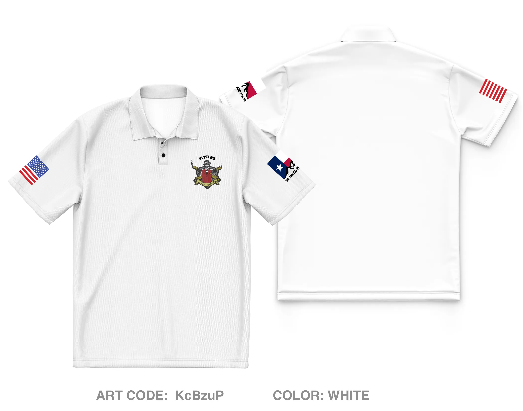 Chucho BTRY, 3-133FA Core Men's SS Performance Polo - KcBzuP