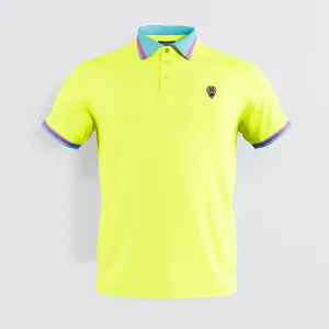 Citron Tri-Tone Polo