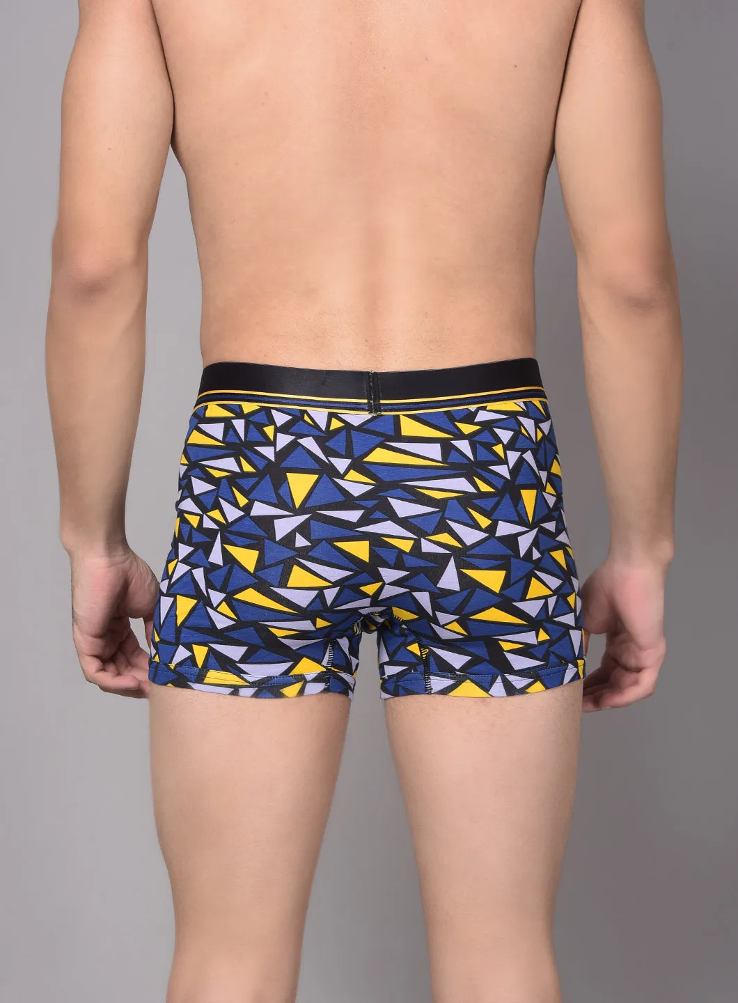 Cobb Mens Navy Blue Printed Premium Trunk