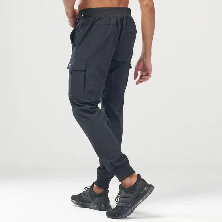 Code Smart Cargo Trousers - Síðbuxur - Svartar