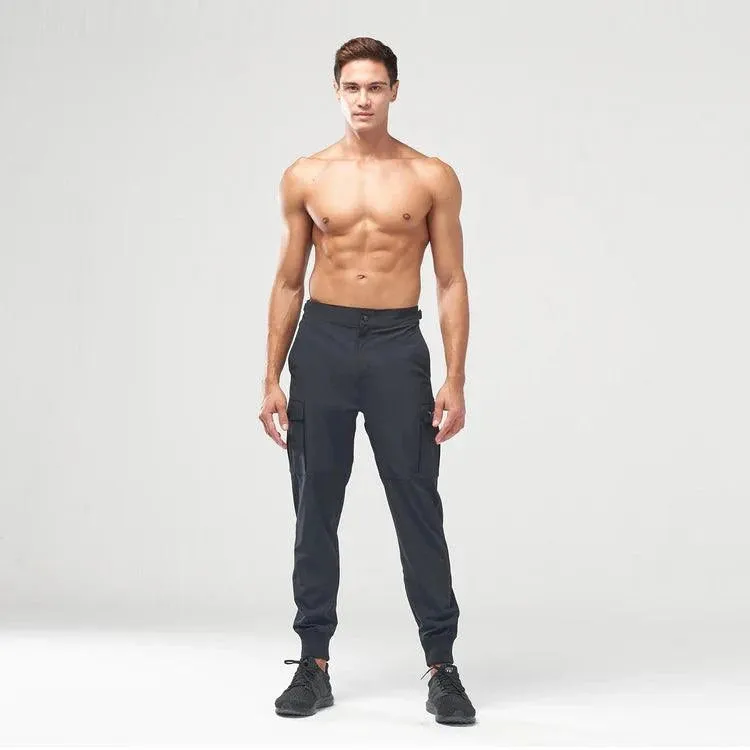 Code Smart Cargo Trousers - Síðbuxur - Svartar