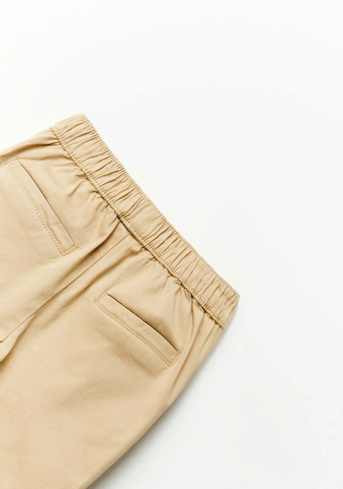 Comfort-fit chino trousers - Camel