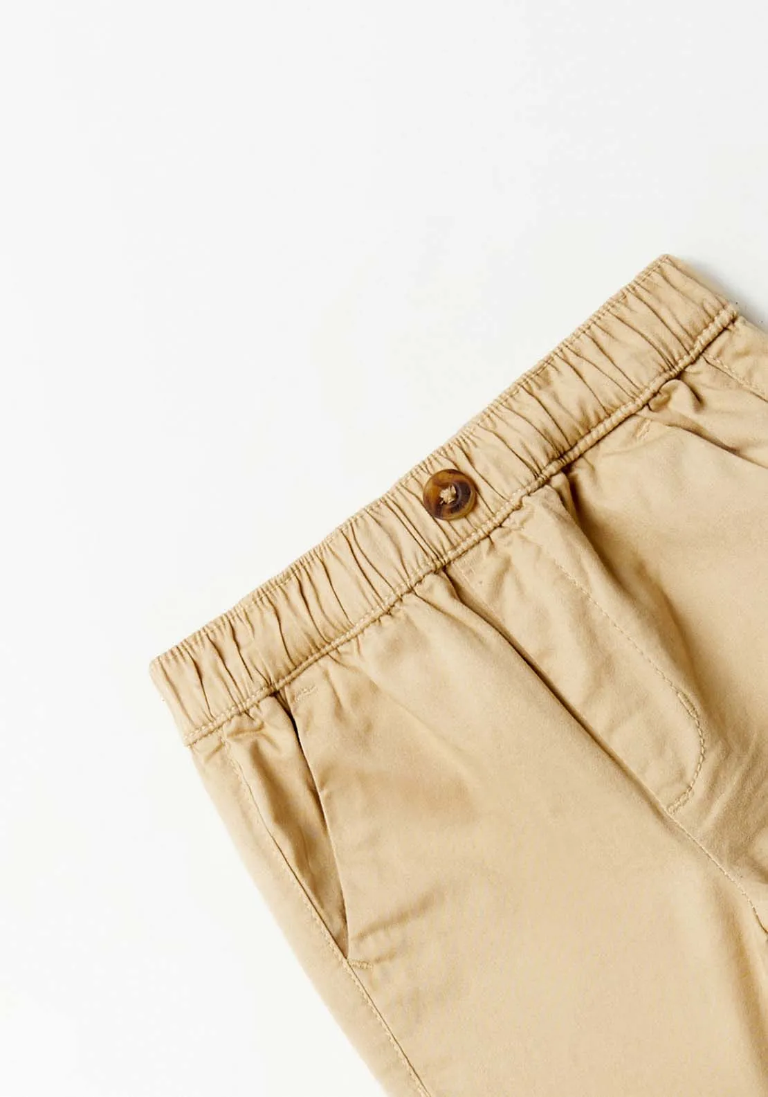 Comfort-fit chino trousers - Camel