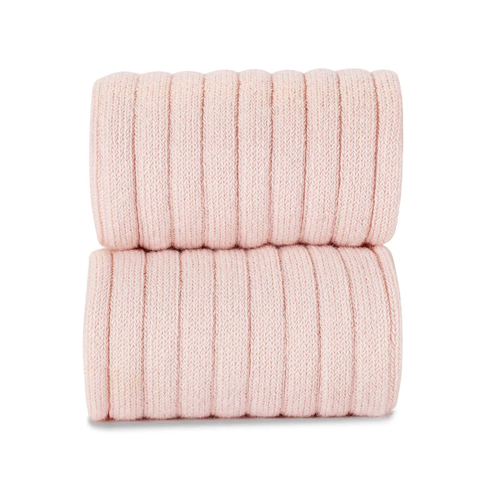 Condor nude pink ribbed tights