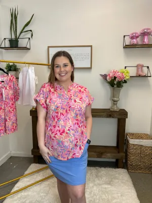 Coral Dream Lizzy Top