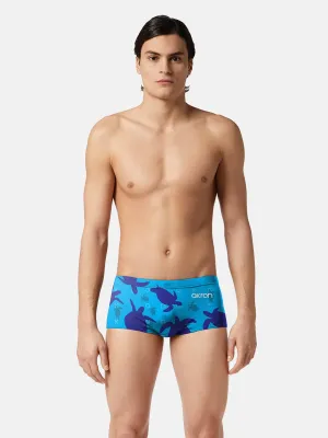 COSTUME AKRON ITALIA UOMO TRUNK BOXER PISCINA SALINA TARTARUGHE