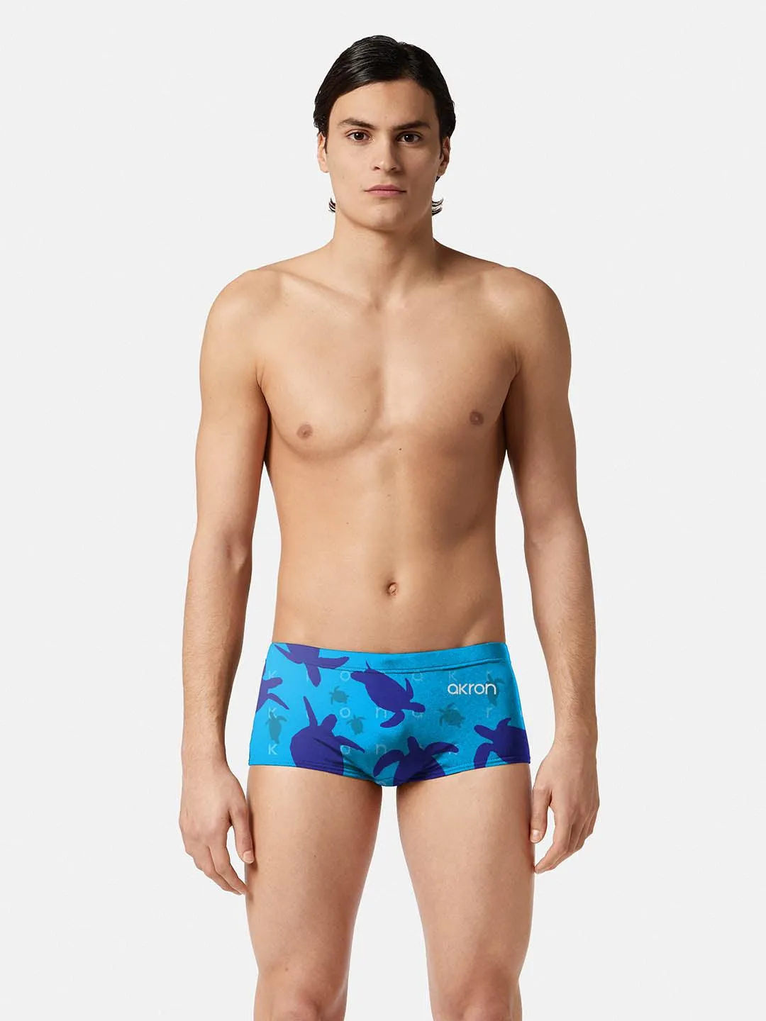 COSTUME AKRON ITALIA UOMO TRUNK BOXER PISCINA SALINA TARTARUGHE