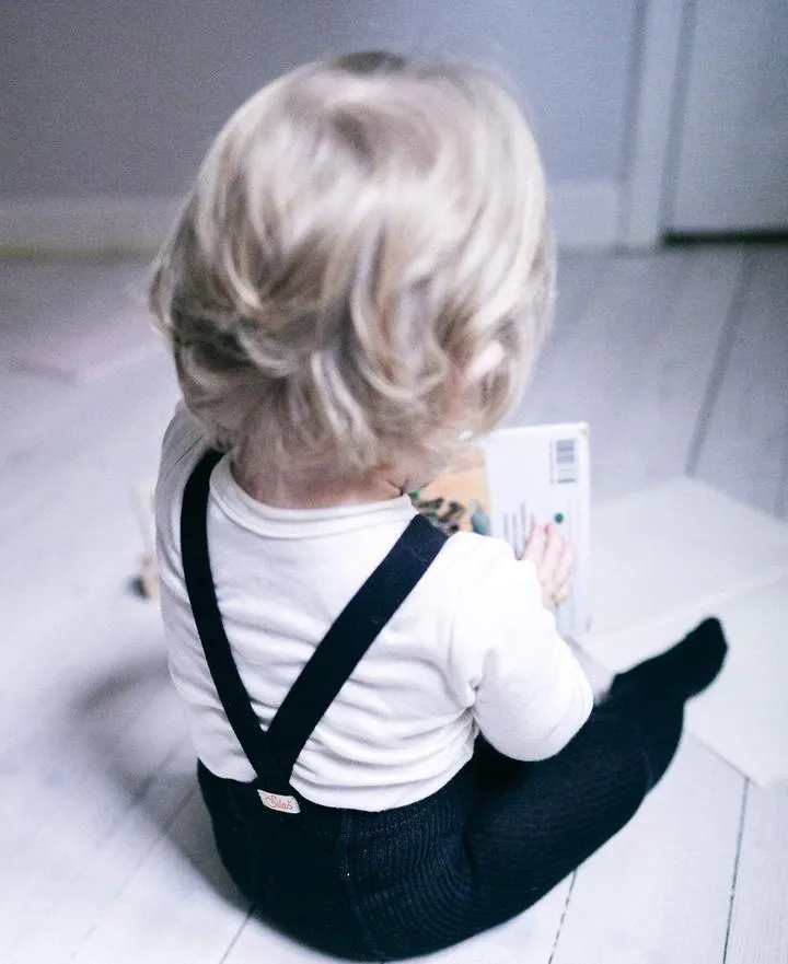 Cotton Footed Tights - Classic Black