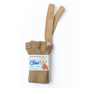 Cotton Footed Tights - Light Brown