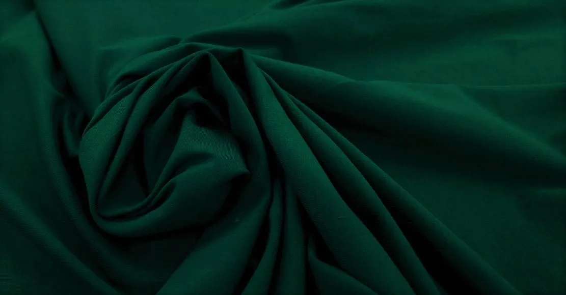 Cotton Lycra Bottle Green