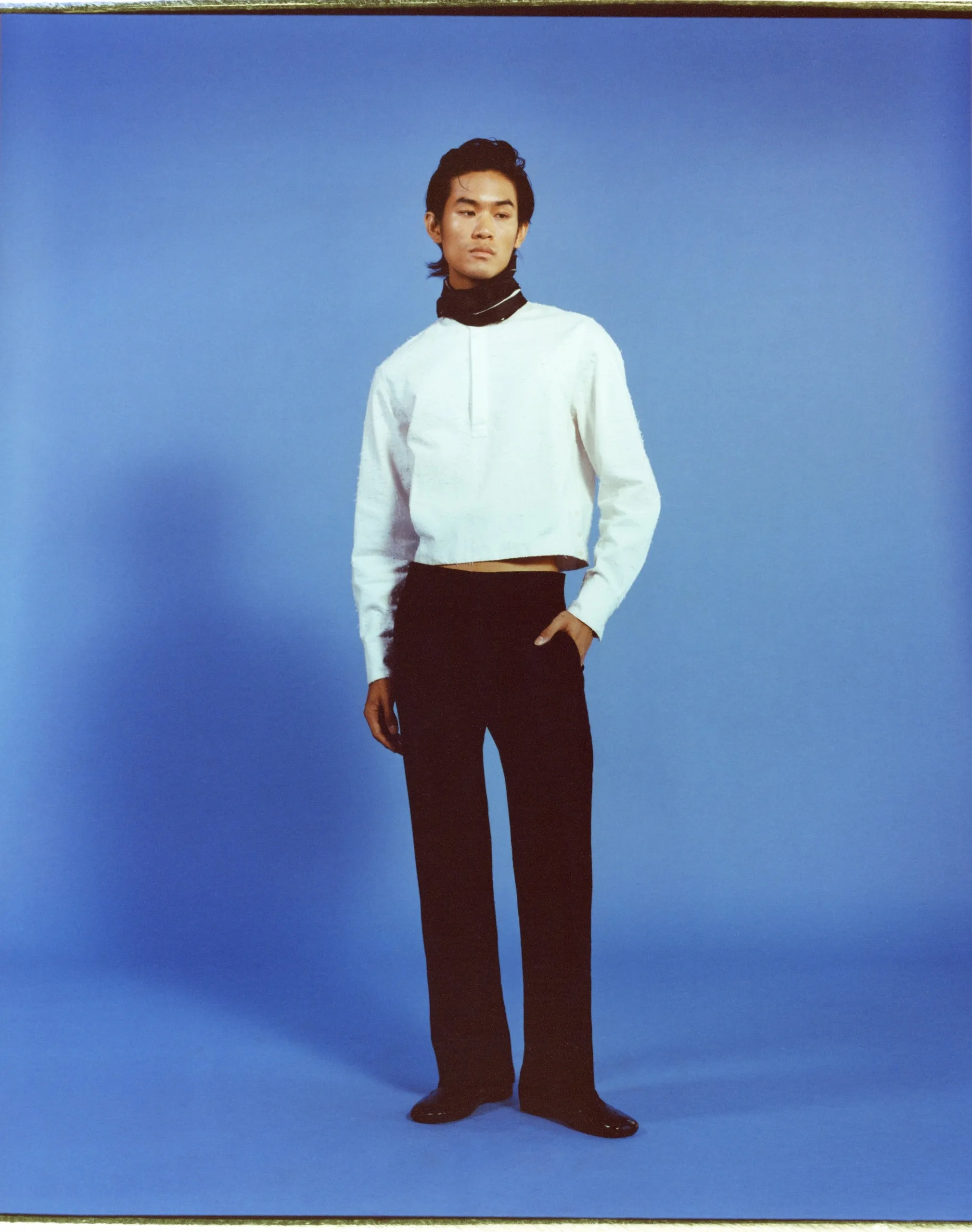 Crop Polo Shirt