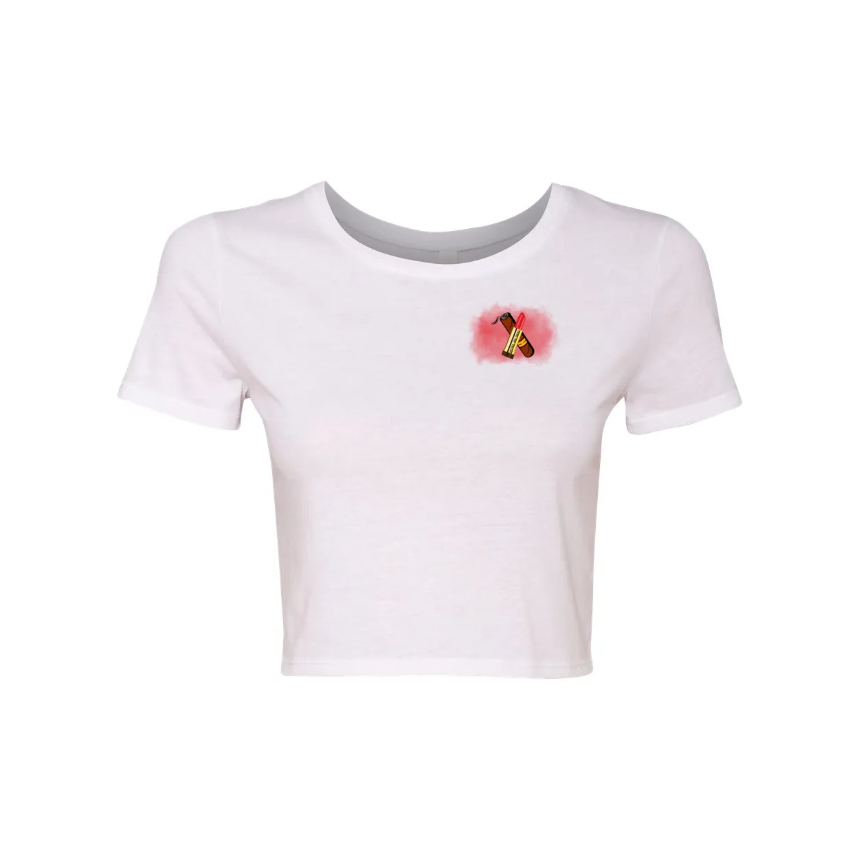 Crop Tee HottRed