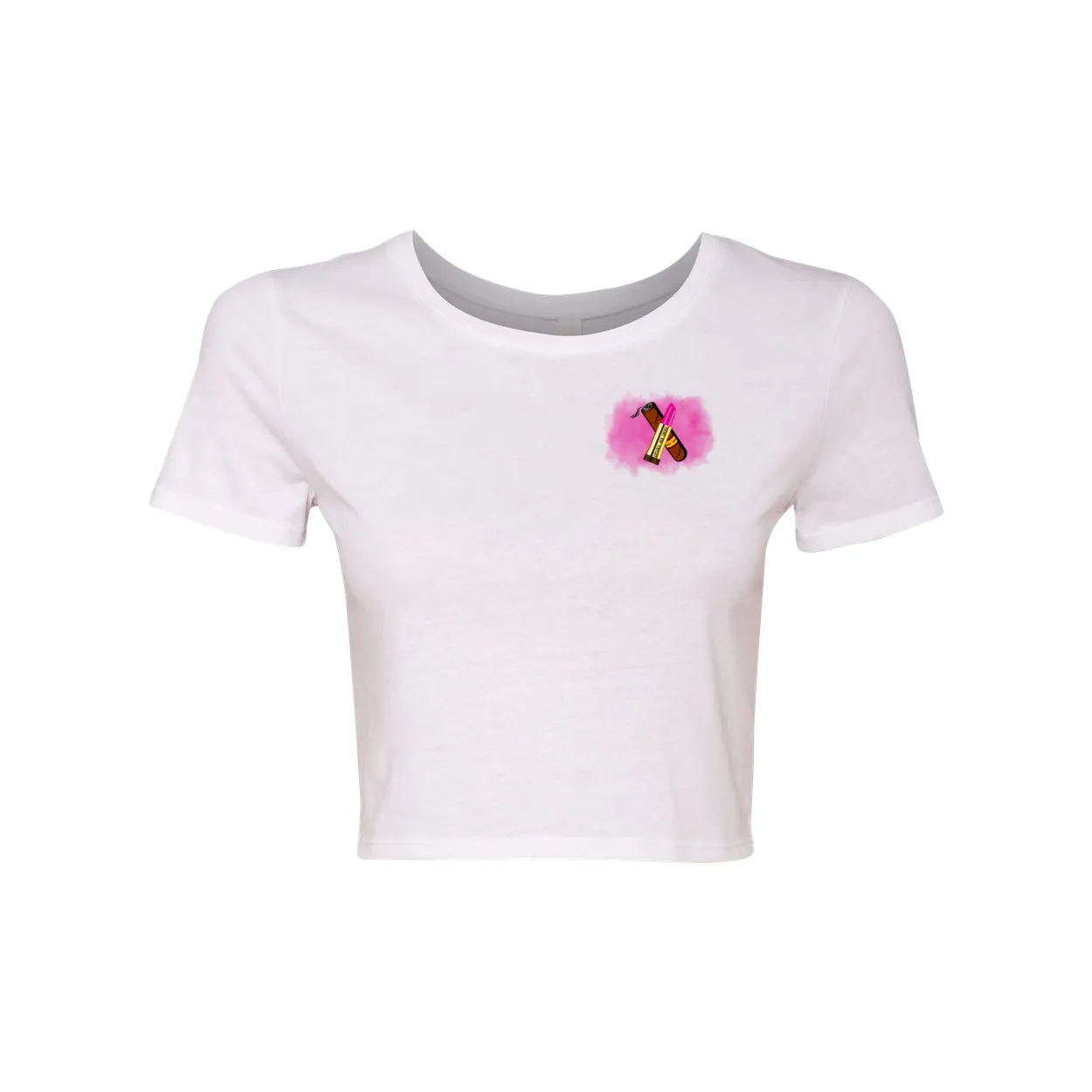 Crop Tee L&S PinkkFire